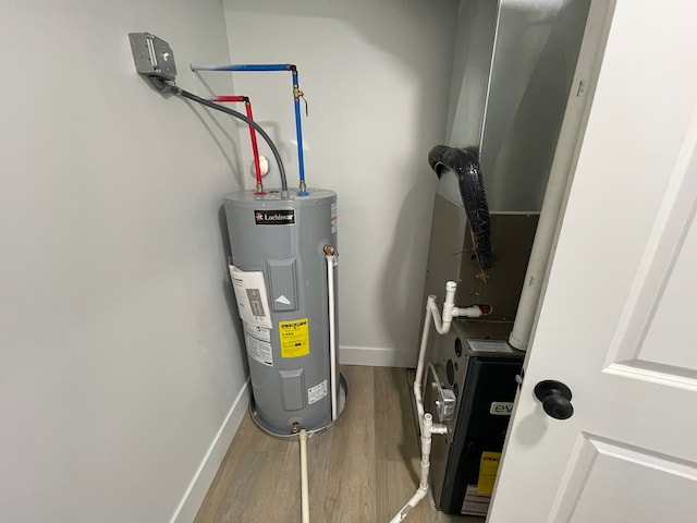 171 Davis St, Wyandotte, MI 48192 - utilities featuring electric water heater