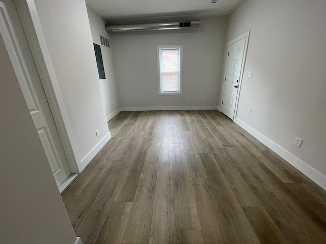 171 Davis St, Wyandotte, MI 48192 - unfurnished room featuring wood finished floors and baseboards