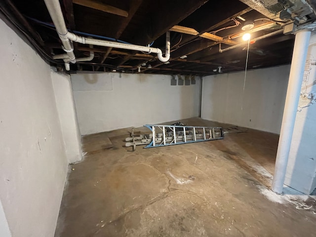 171 Davis St, Wyandotte, MI 48192 - view of unfinished basement