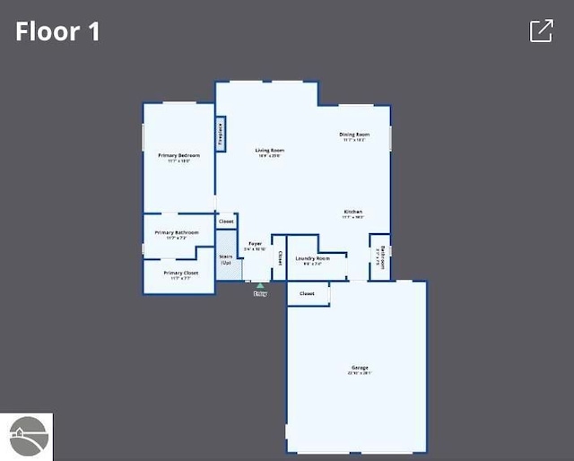 7734 N Shore Ct, Grawn, MI 49637 - plan