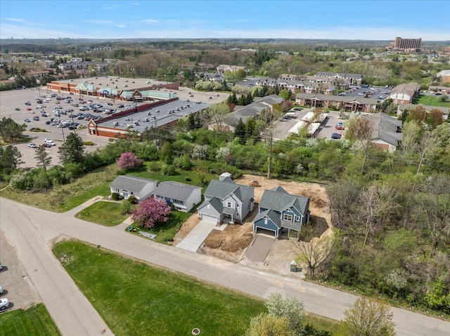 2600 Collegewood St, Ypsilanti, MI 48197 - drone / aerial view