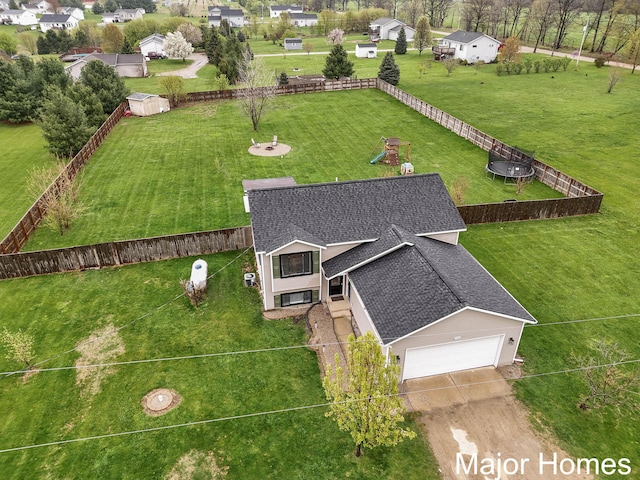 drone / aerial view