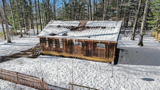 921 Fourth St, Pullman, MI 49450 - view of snow covered property