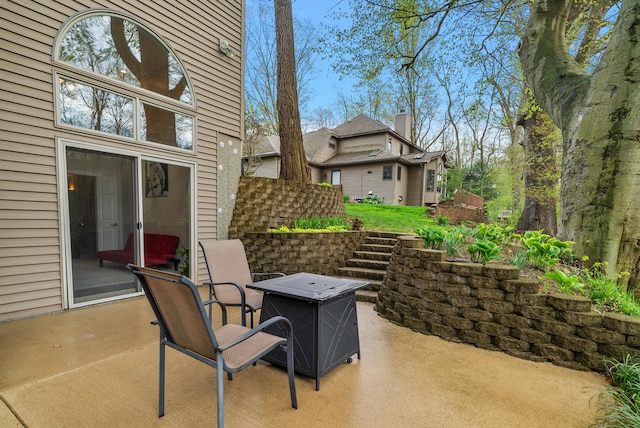 view of patio