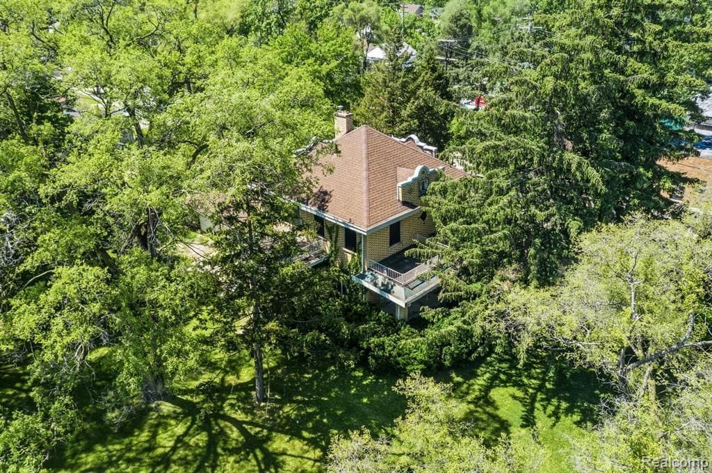 aerial view