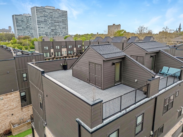 1049 Hampton Cir Unit 44, Detroit, MI 48207 - drone / aerial view