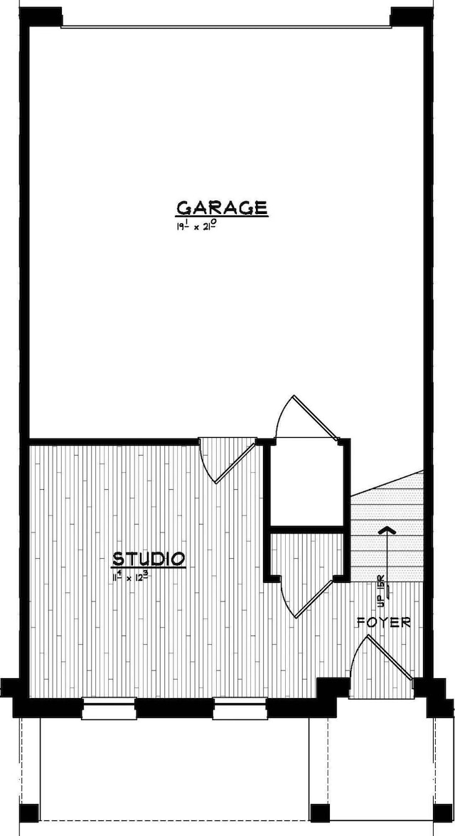 1049 Hampton Cir Unit 44, Detroit, MI 48207 - floor plan