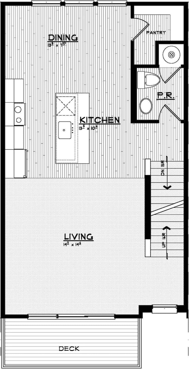1049 Hampton Cir Unit 44, Detroit, MI 48207 - plan