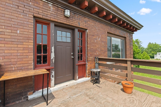 109 Leicester Ct, Detroit, MI 48202 - entrance to property featuring brick siding