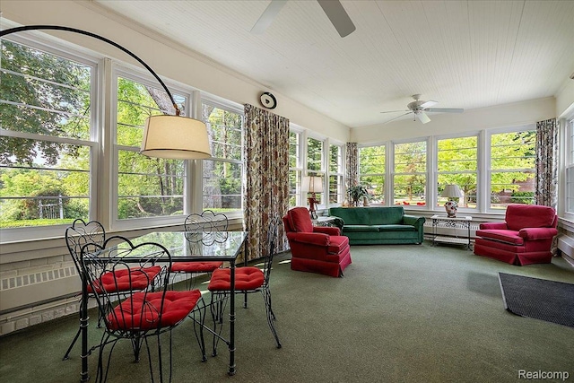 62 Robertson Ct, Clarkston, MI 48346 - sunroom featuring carpet flooring