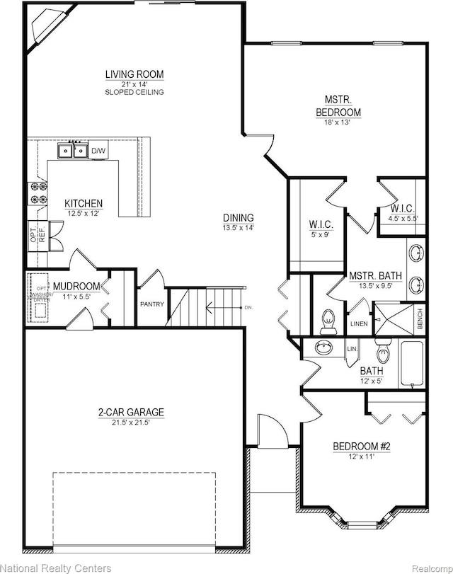305 Devonshire Dr Unit 8, Lapeer, MI 48446 - view of floor plan / room layout