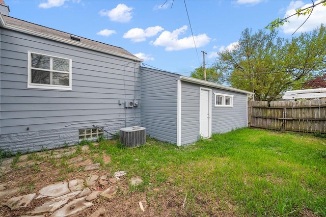 20040 E 8 Mile Rd, Harper Woods, MI 48225 - rear view of house featuring central AC unit