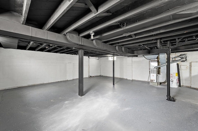 20040 E 8 Mile Rd, Harper Woods, MI 48225 - basement featuring water heater