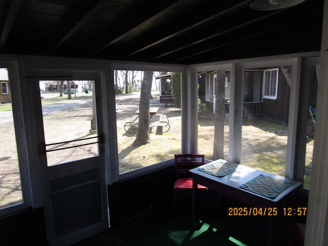 975 N Huron, East Tawas, MI 48730 - view of sunroom