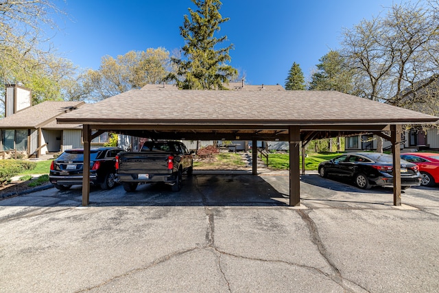 568 Foxboro Sq Unit 59, Brighton, MI 48116 - view of covered parking lot