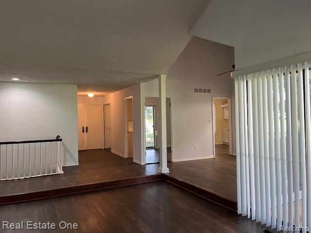1797 Golf Ridge Dr, Bloomfield Hills, MI 48302 - spare room with wood finished floors and ceiling fan