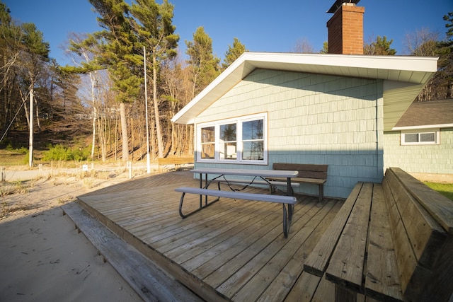 view of deck