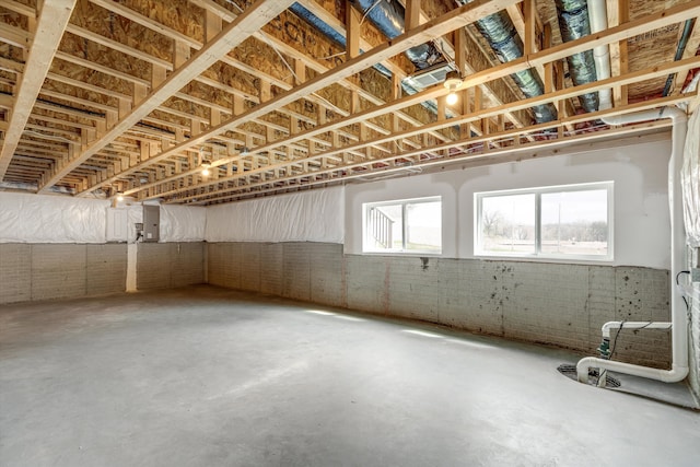2774 Polson St, Ann Arbor, MI 48105 - interior space with concrete floors and plenty of natural light