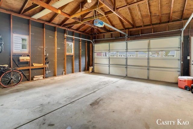 7116 Linden Ave SE, Grand Rapids, MI 49548 - garage featuring a garage door opener