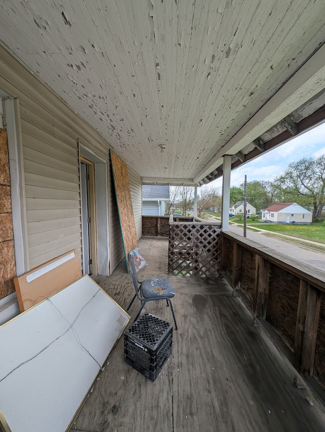 249 W Wilson Ave, Pontiac, MI 48341 - view of deck