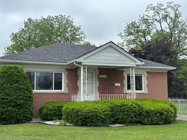 22521 Panama Ave, Warren, MI 48091 - view of front of property with brick siding and roof with shingles