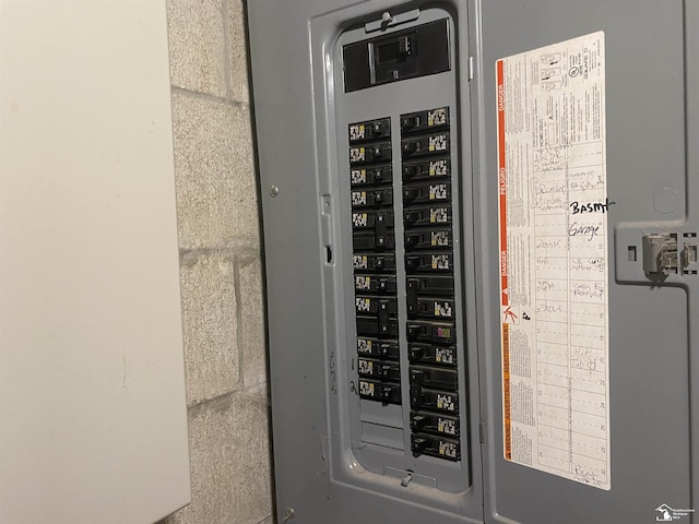 12036 S Custer, Dundee, MI 48133 - utility room with electric panel