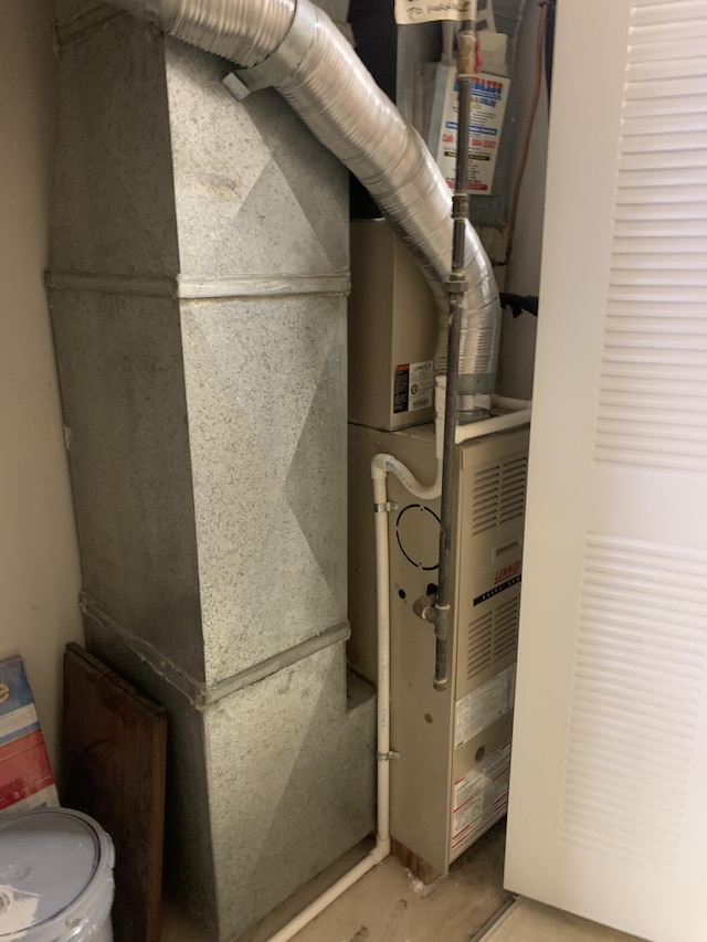 view of utility room
