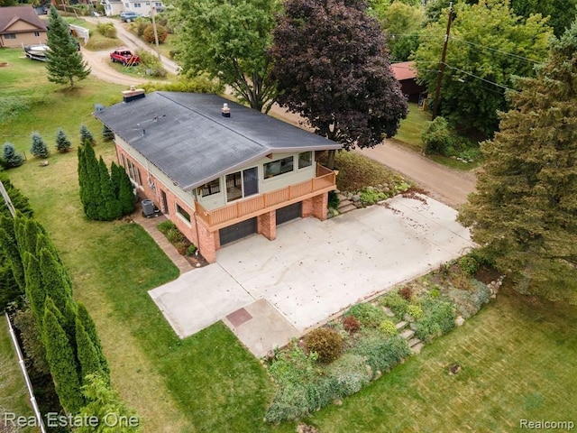 aerial view