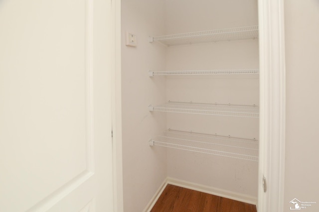 view of closet