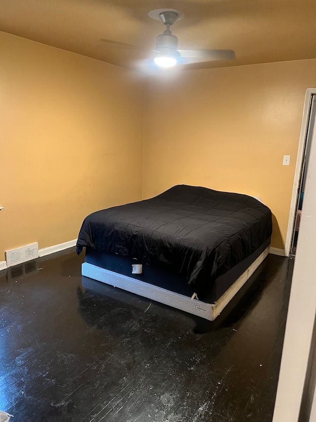 15758 Hubbell St, Detroit, MI 48227 - bedroom with baseboards and ceiling fan