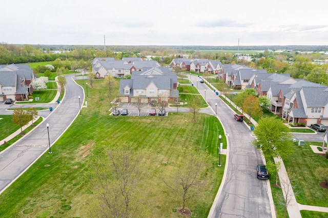 birds eye view of property featuring a residential view