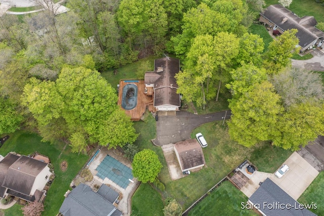 aerial view