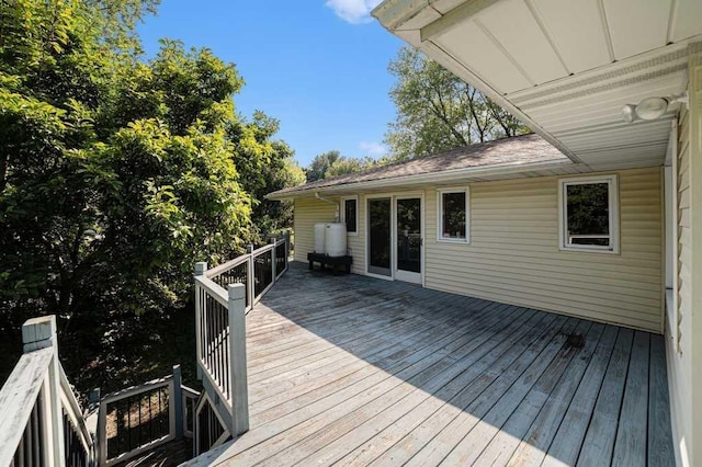410 Orchard Ct, Saint Louis, MI 48880 - view of deck