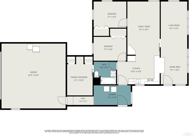 1349 Mckimmy Rd, Beaverton, MI 48612 - view of layout
