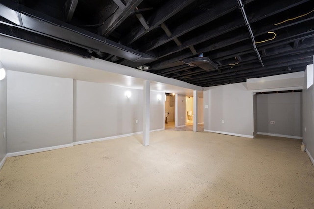 5534 Oldtown St, Detroit, MI 48224 - finished basement with baseboards
