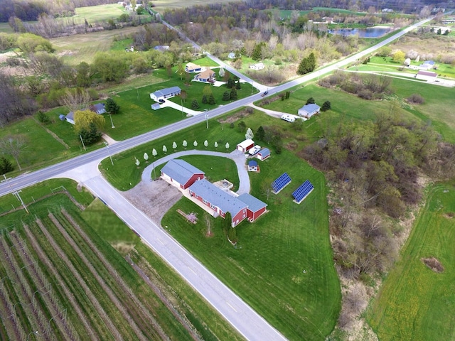 drone / aerial view
