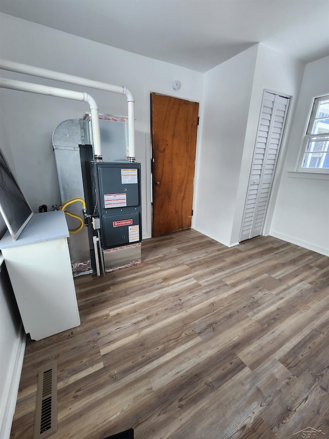 utility room featuring visible vents
