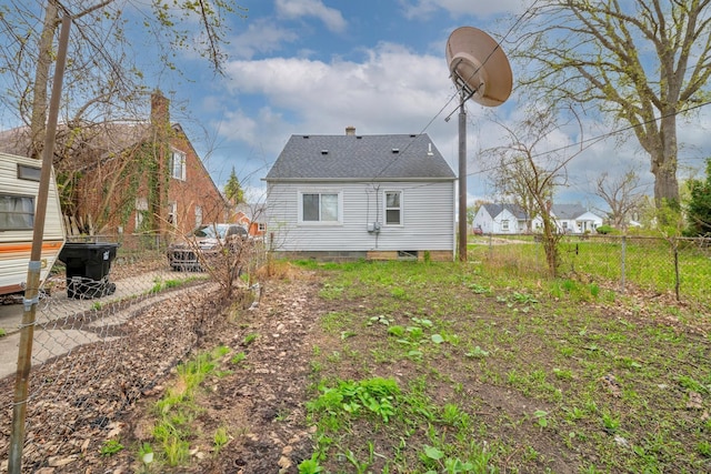 19631 Dwyer St, Detroit, MI 48234 - rear view of house featuring fence