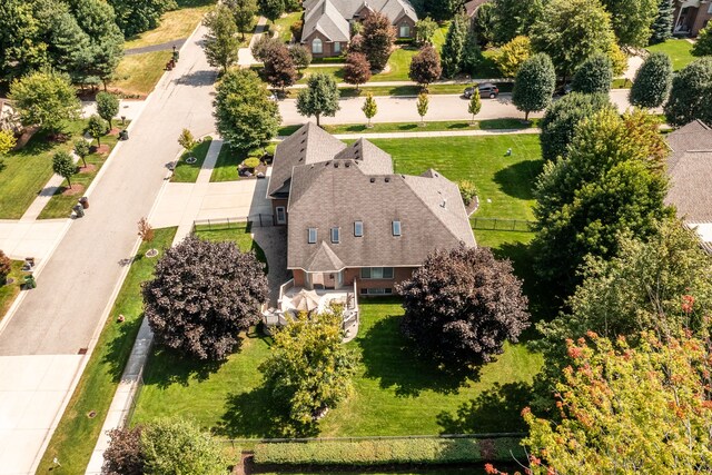 53345 Williams Way, Shelby Twp, MI 48316 - aerial view featuring a residential view