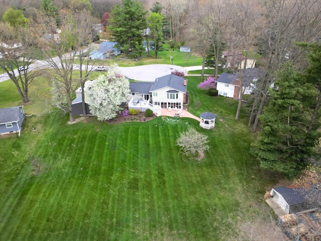 drone / aerial view