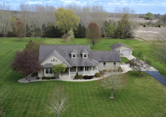 drone / aerial view