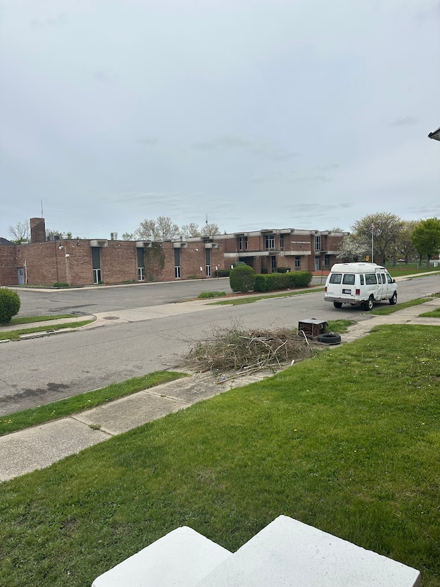 view of street with sidewalks