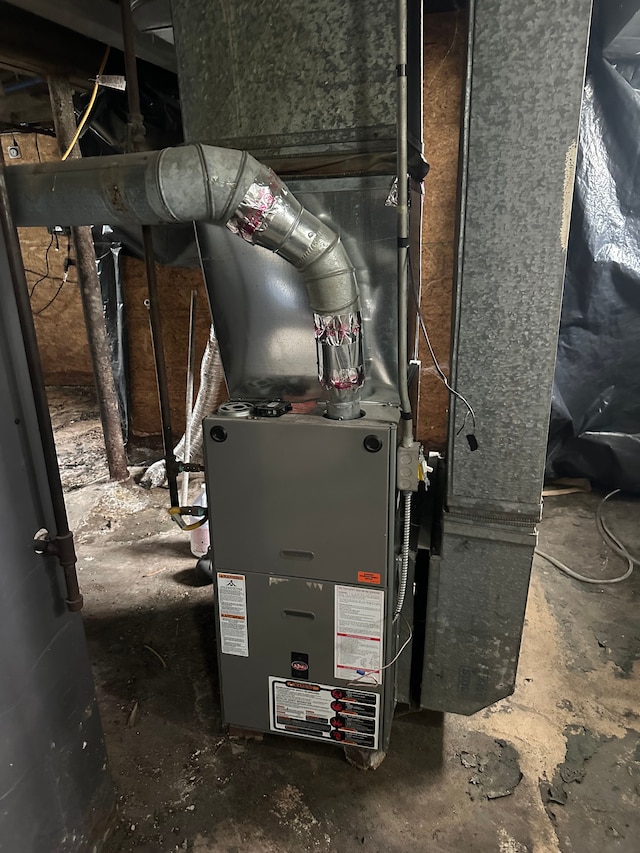 view of utility room