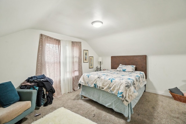 14141 Edmore Dr, Detroit, MI 48205 - carpeted bedroom with lofted ceiling