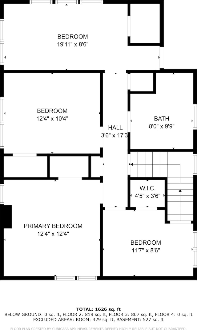16560 Ashton Ave, Detroit, MI 48219 - floor plan / room layout