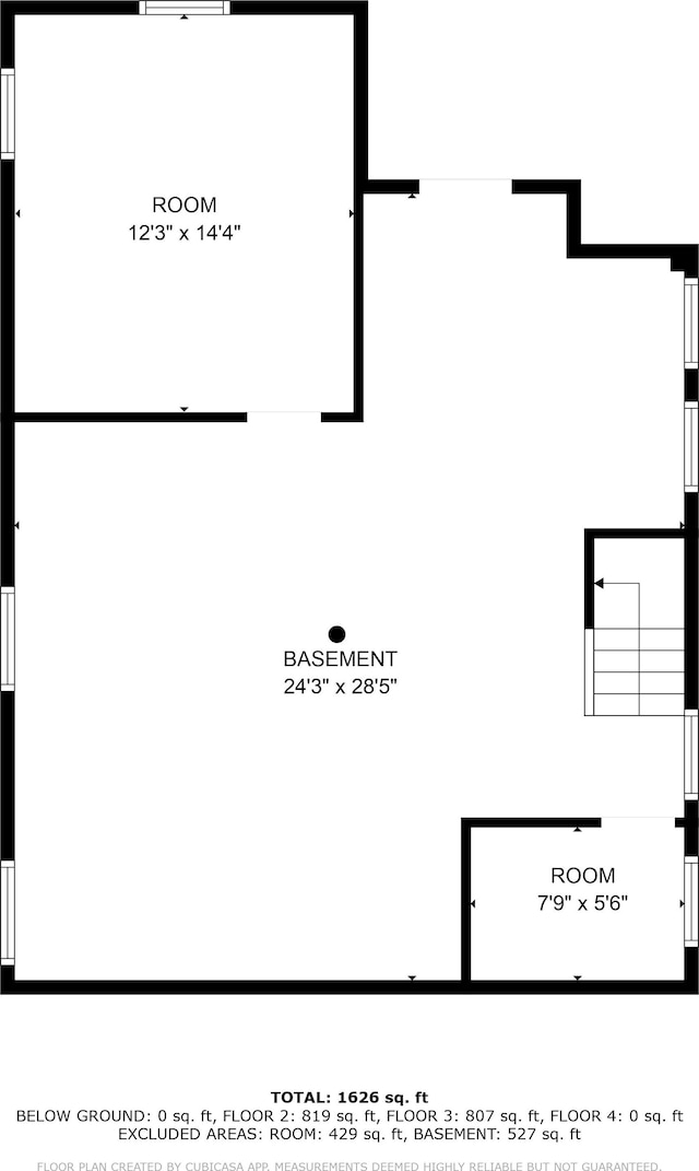 16560 Ashton Ave, Detroit, MI 48219 - property floor plan