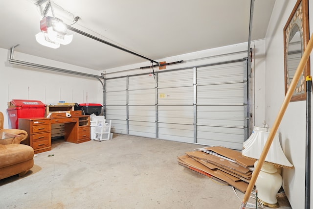 25030 Sherwood Cir, Southfield, MI 48075 - garage with a garage door opener