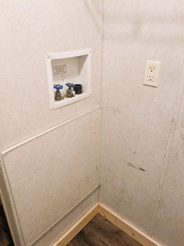 room details with wood finished floors