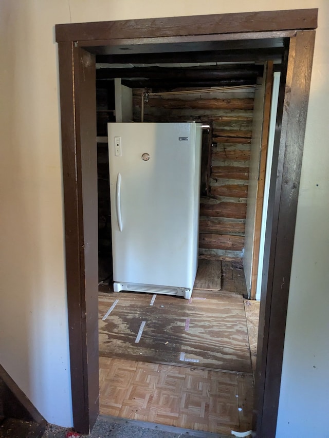 view of utility room