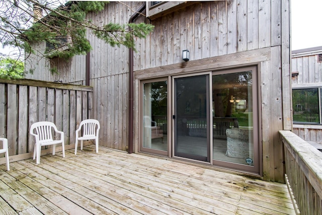 view of deck